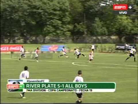 JUVENILES A. RIVER PLATE CAMPEON SEPTIMA DIVISION. 29-11-2014. ESPN