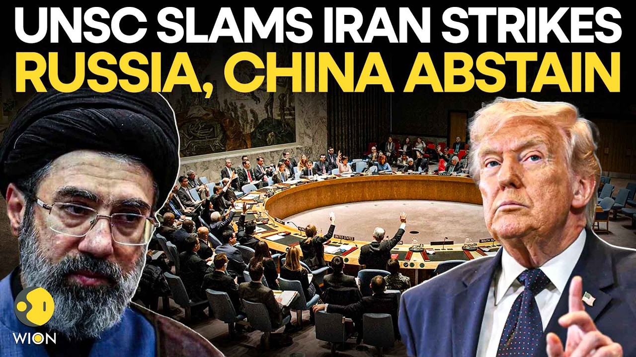 US-Iran War: UN Security Council Condemns Iran Strikes on Gulf States in 13–0 Vote | WION Originals