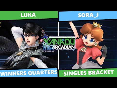 Xanadu Winter Arcadian: Winners Quarters - Luka (Bayonetta) Vs Sora_J (Daisy) SSBU Singles