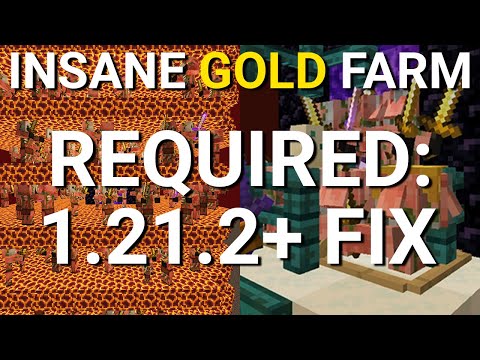 IMPORTANT: Required fix for DashPum4 Gold Farm in 1.21.2+