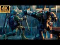 Leonardo Vs Raphael TMNT 2007 Full Fight 4K
