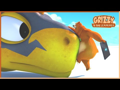 Digital Taming | Grizzy & the lemmings (Clip) | 🐻🐹 Cartoon for Kids