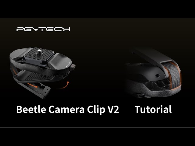Clip De Fixation Beetle PGYTECH Pour Appareil Photo - Compatible Ceinture & Sangle - Arca-Swiss