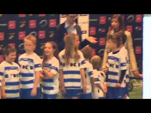 20140329 - Met K.A.A. Gent mee het veld op voor de wedstrijd tegen KV Oostende
