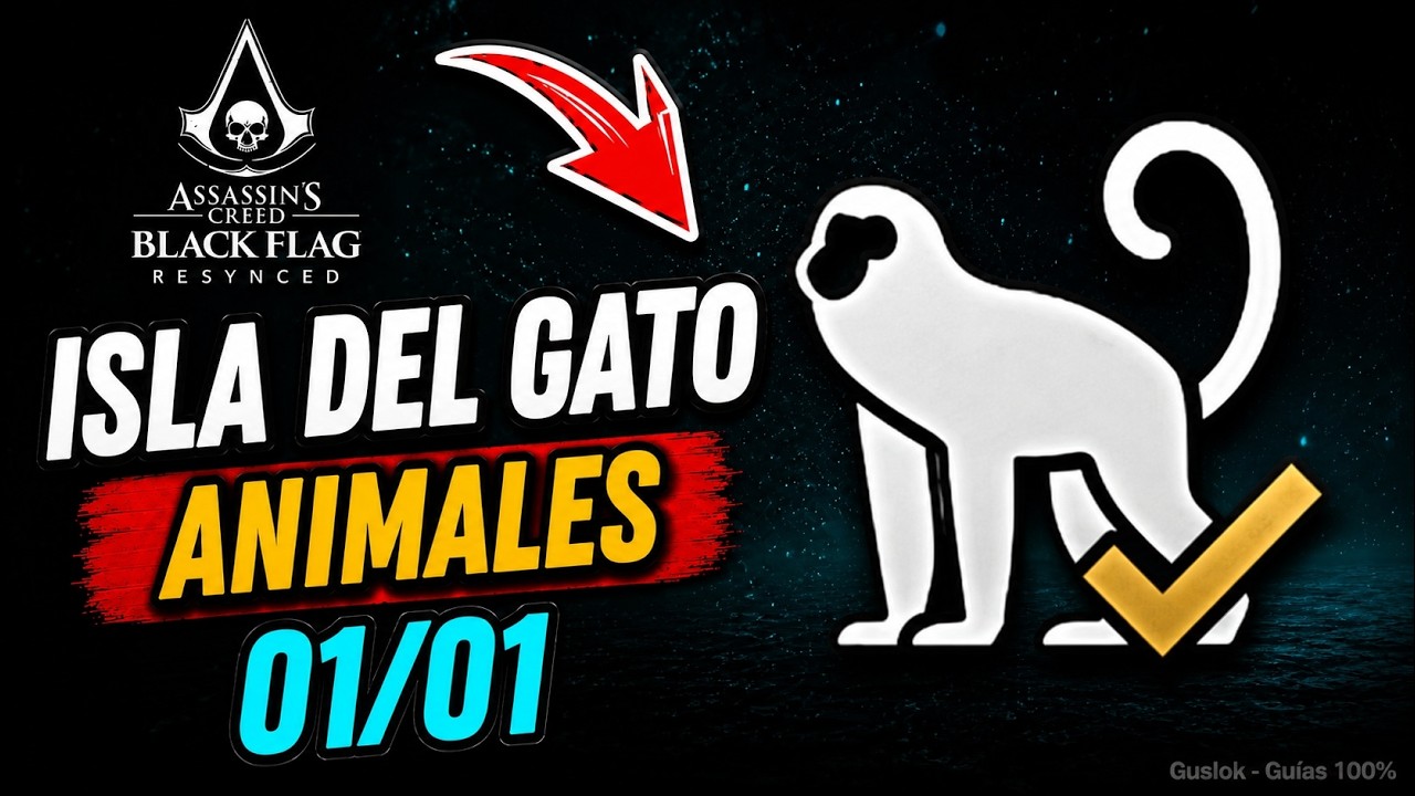 Isla Del Gato Todos Los Animales 100% | Assassin’s Creed Black Flag Resynced Isla Del Gato Todos Los Animales 100% | Assassin’s Creed Black Flag Resynced