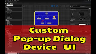 UEFN - Custom Popup Dialog Device UI