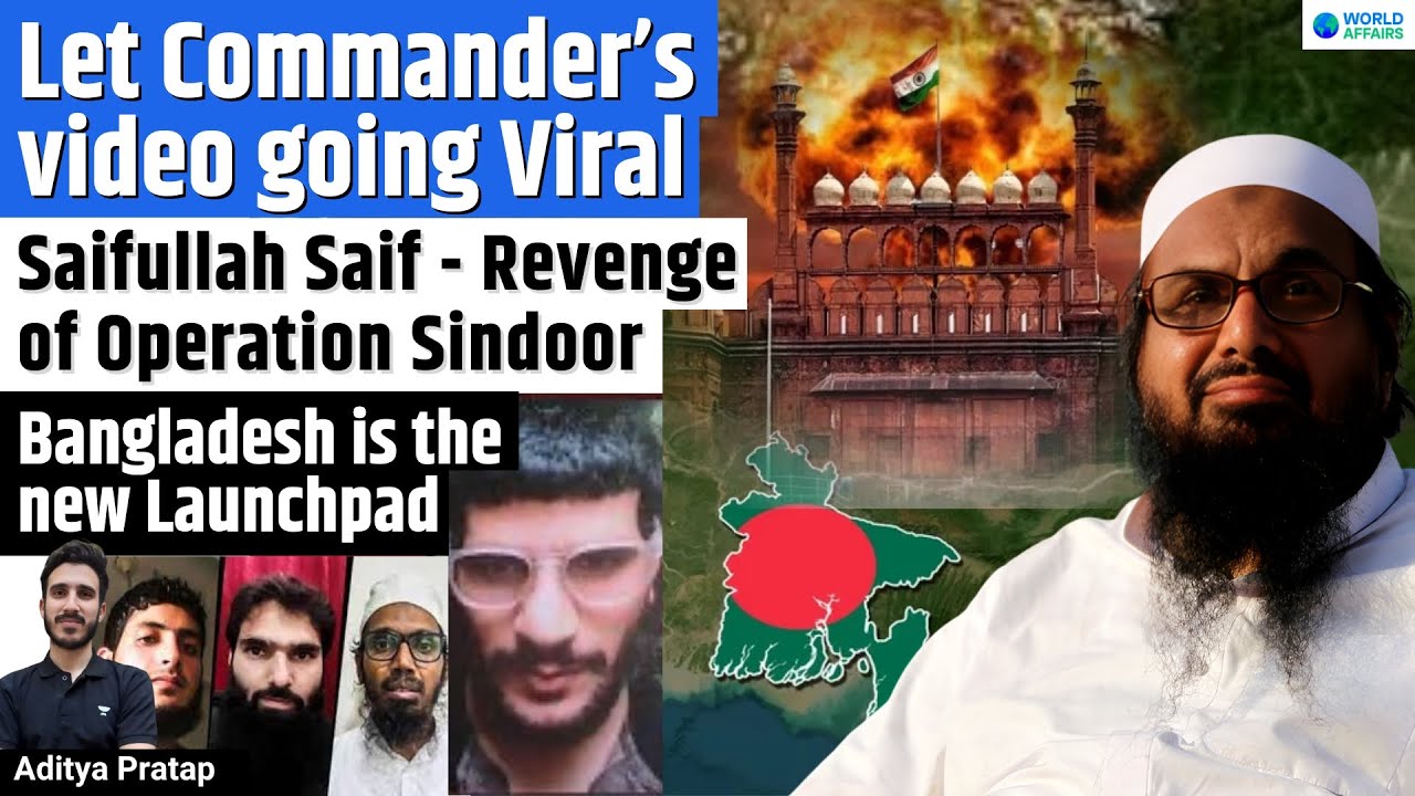 Breaking: Delhi Police File UAPA Case in Red Fort Explosion | Hafiz Saeed’s Bangladesh Plan