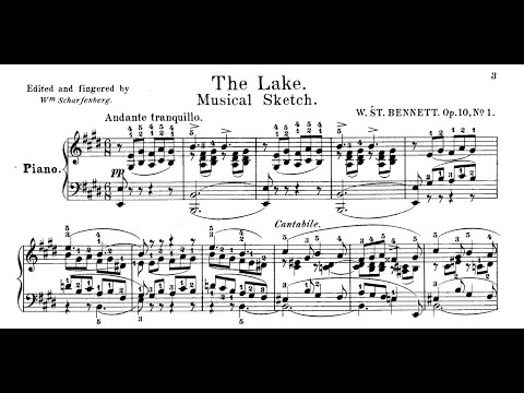 William Sterndale Bennett - 3 Musical Sketches, Op.10