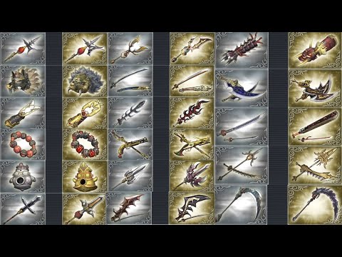 Musou Orochi Z-Warriors Orochi Z All Weapons