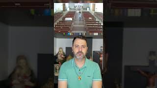MULHER INV4DE IGREJA CATÓLICA E QUEBRA IMAGENS!! #noticias