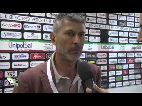 PRO VERCELLI vs SAVONA  2 - 1: le interviste post partita