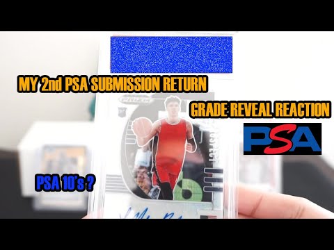 My 2nd PSA Submission Return!! Reaction!! 7 cards $5000+ in total value! Herbert Lamelo