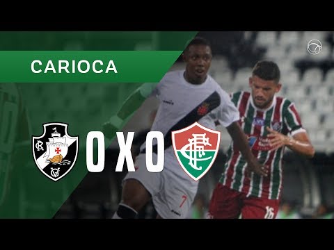 VASCO 0 X 0 FLUMINENSE - 07/03 - CARIOCA 2018