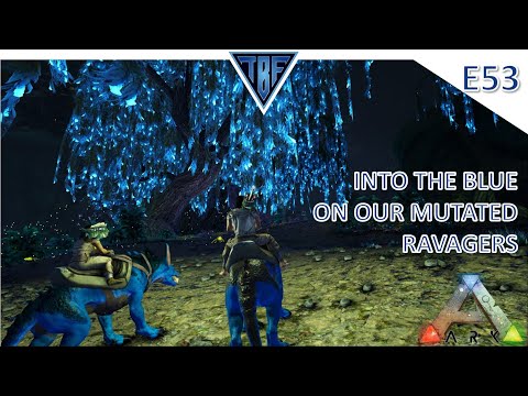 We went into the Blue on our Ravager! Ark Survival Evolved Modded Story Cluster - Aberration Map E53