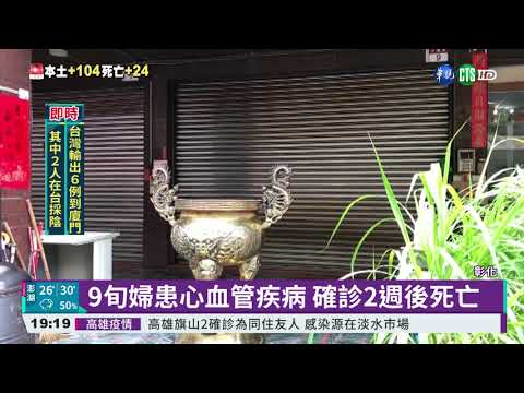 彰化宗教群聚6確診 死亡病例再+1