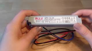 GPV-12-24 Zdroj konstantního napětí 24V 0.5A 12W