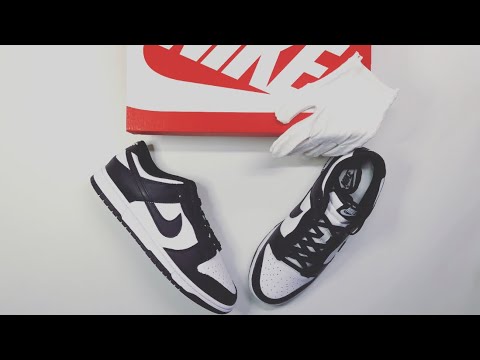 фото nike dunk low «panda» 0