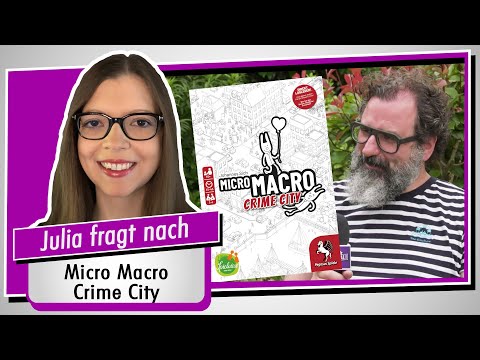Im Interview: Michael Schmitt (Micro Macro Crime City / Edition Spielwiese) Spiel doch mal!