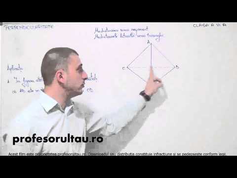 mediatoarea laturilor unui triunghi - profesorultau.ro