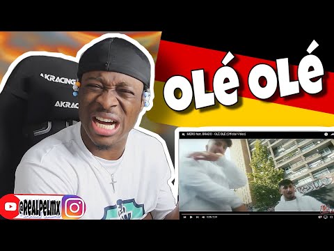 MERO feat. BRADO - OLÉ OLÉ 🇩🇪🔥(Official Video) REACTION