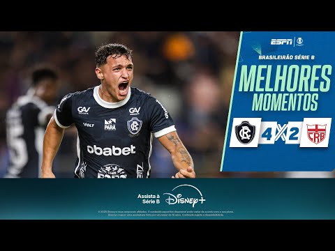 REMO BATE O CRB NA ESTREIA DO TÉCNICO GUTO FERREIRA E SE RECUPERA NA SÉRIE B | MELHORES MOMENTOS