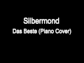 Silbermond - Das Beste (Piano cover) Sängerin ...