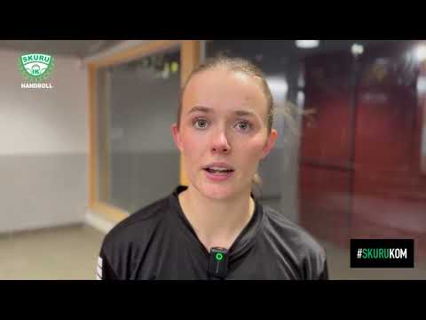 Clara inför matchen mot Aranäs