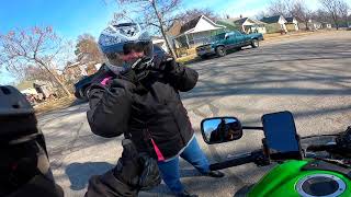 The adventure begins: Riding 2 up with my wife on the Kawasaki Vulcan S 650