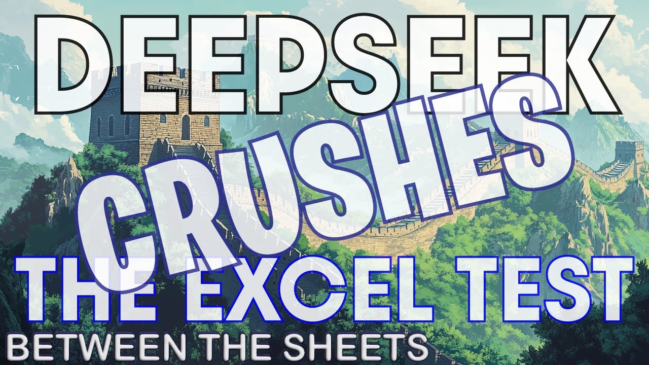 China's Deepseek AI CRUSHES the Excel test