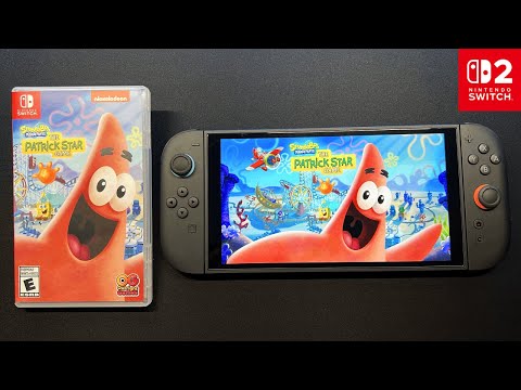 Unboxing SpongeBob SquarePants - A Patrick Star Game - Nintendo Switch 2