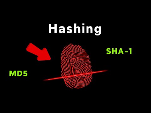 Hashing erklärt (SHA-256, MD5)