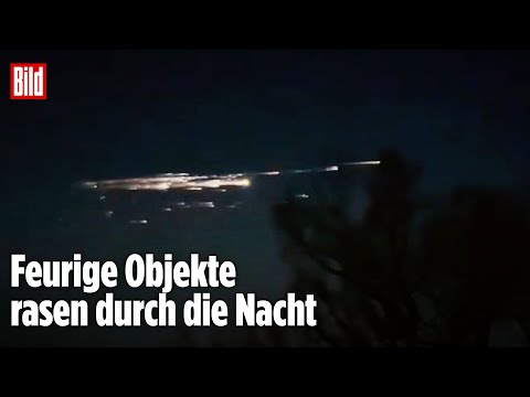 Lichtspektakel über Dresden: US-Satellit stürzt auf die Erde