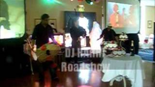 DJ Harri Roadshow Bag piper and dhol players