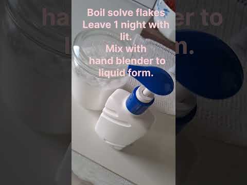 How to make liquid soap from a soap bar? Easy DIY