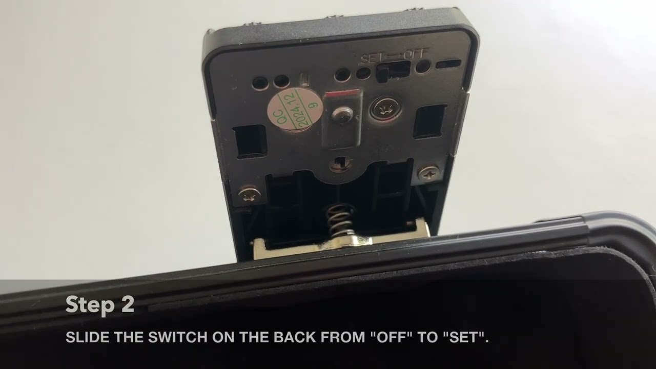 TSA lock setup video