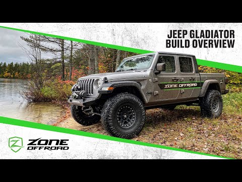 Zone Offroad 3in. Suspension Lift Kit | ZONJ34N  | 2020 - 2025 Jeep Gladiator JT