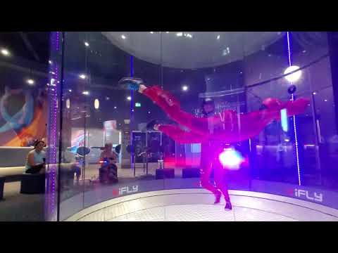 iFly   indoor skydiving with 4 year old