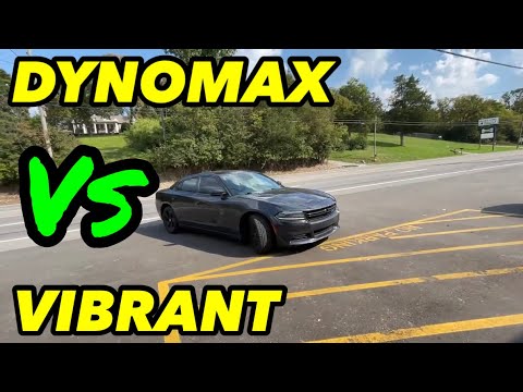 Dodge Charger SXT/GT 3.6L V6: DYNOMAX RACE BULLETS Vs VIBRANT BOTTLE RESONATORS!