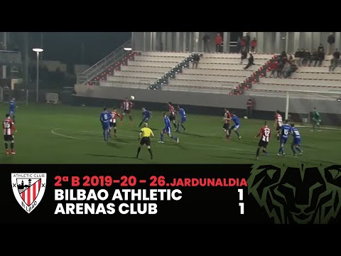 ⚽️ Resumen I J26 2ªDiv  B I Bilbao Athletic 1-1 Arenas Club I Laburpena