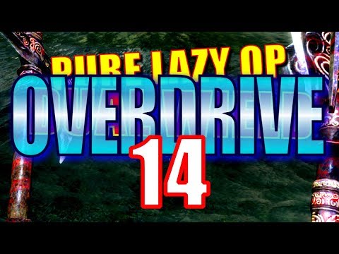 Skyrim Pure Lazy OVERDRIVE Walkthrough Part 14: Ridiculously Overpowered Dual Wield Build!