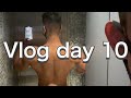 Vlog day 10 大好きな「背中トレーニング」で大広がり #shorts