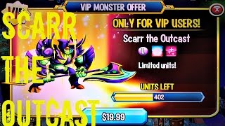 Monster Legends - Scarr The Outcast - VIP Monster