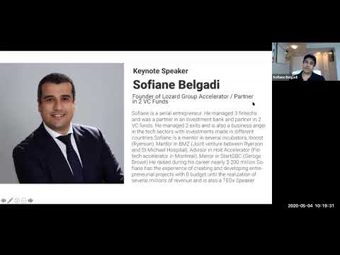 Keynote - Sofiane Belgadi - Serial Entrepreneur - Venture Capitalist