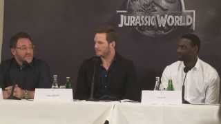 Conférence de presse Jurassic world