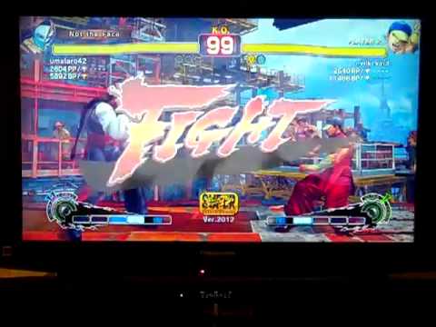 SSF4 AE v2012 Endless - umataro42 (Vega) vs evilkevin3 (Yun) 001