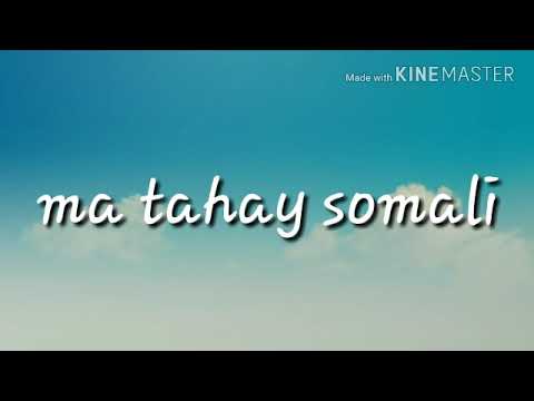 Somaliyooy ismaqla oo midab gumeesi diida