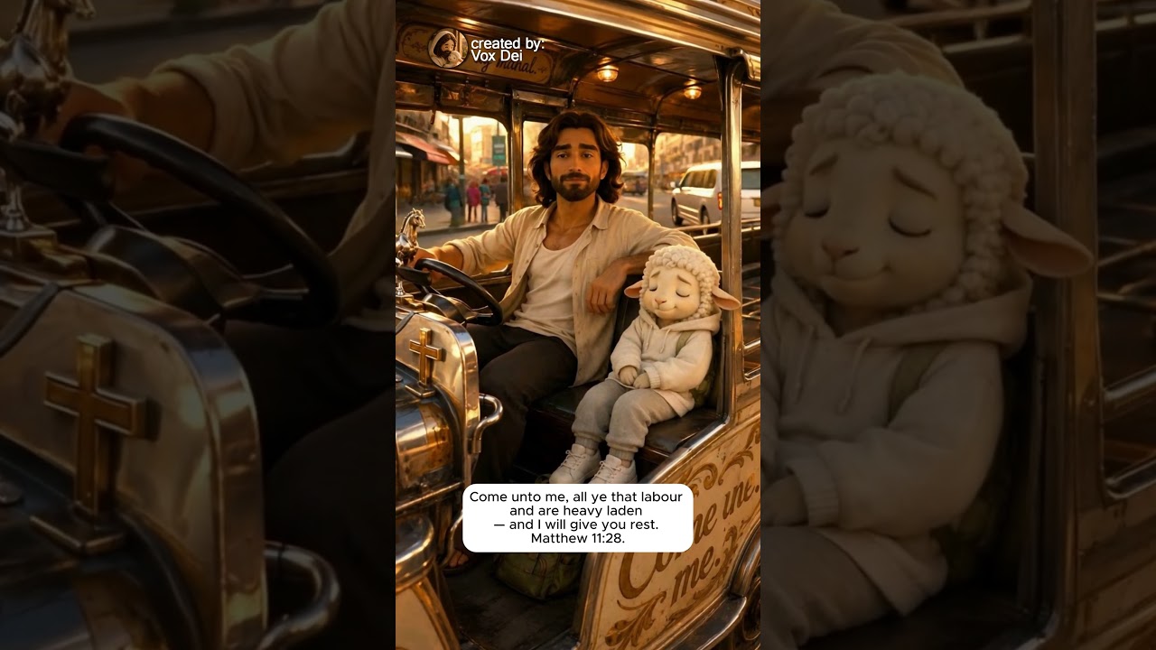 Thumbnail for He was already in the jeepney waiting for you | Matthew 11:28 | I will give you rest