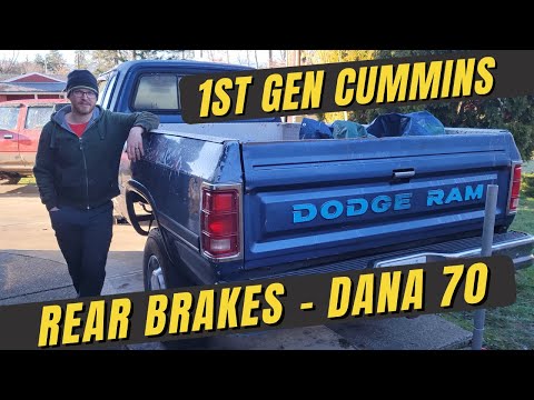 Dana 70 Rear Drum Brakes, Springs & Seals | 1st Gen Cummins