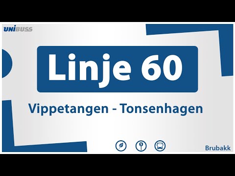 Linje 60 Vippetangen - Tonsenhagen