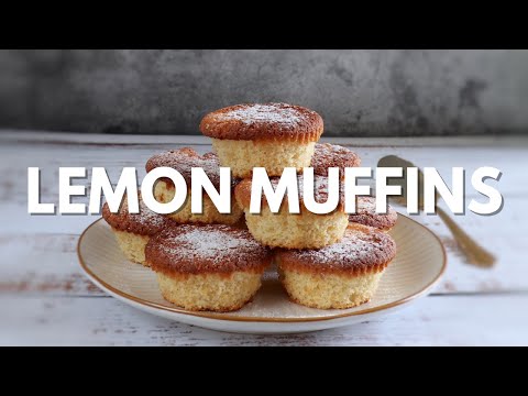 How to make lemon muffins | Food From Portugal